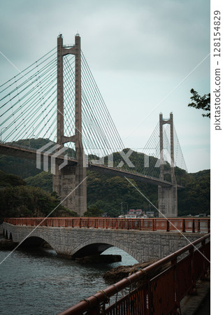 從港景公園看呼子橋 從港景公園看呼子橋 128154829