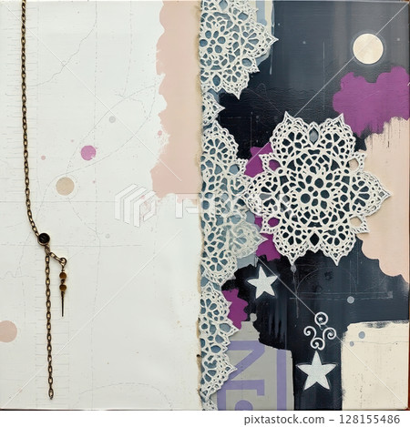Vintage paper texture with faded colors. Vintage paper texture with faded colors. 128155486