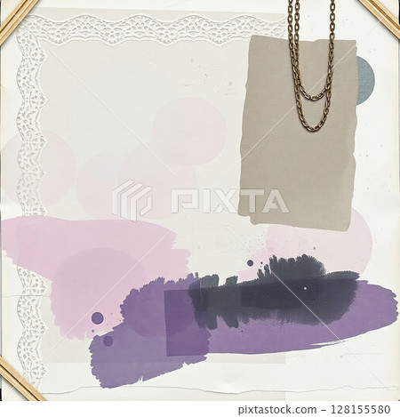 Retro-style paper backdrop with grunge aesthetics and texture. 128155580