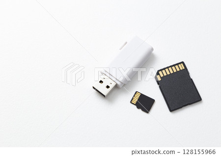 USB 存儲器和 SD 卡 USB 存儲器和 SD 卡 128155966