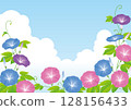 夏花牽牛花與積雨雲 A3_03 128156433