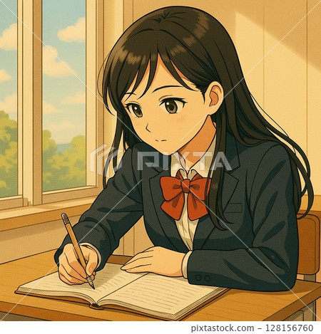 Girl studying 128156760