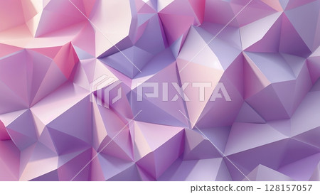 Geometric pastel sparkle: spring color triangle background design 128157057