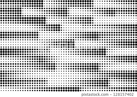 Abstract Halftone Dotted Pattern Background 128157402