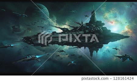 巨型宇宙堡壘前進 128161424