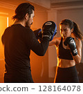 Boxing training 128164078