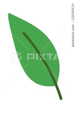 Green leaf symbolic natural logotype Green leaf symbolic natural logotype 128164514