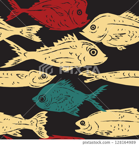 vector illustration of fish vector illustration of fish 128164989