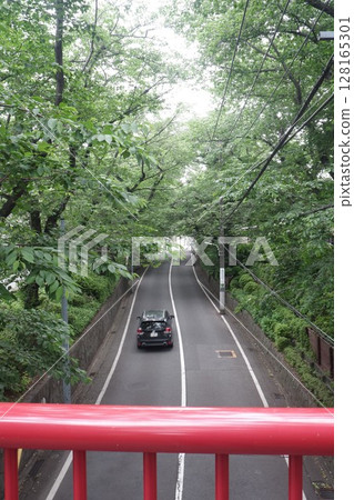 Sakurazaka without cherry blossoms in bloom Sakurazaka without cherry blossoms in bloom 128165301