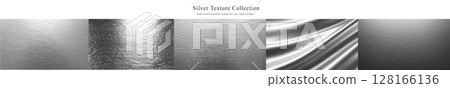 Silver texture collection set | Luxurious metal background material Silver texture collection set | Luxurious metal background material 128166136