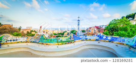 Park Guell, Barcelona Park Guell, Barcelona 128169281