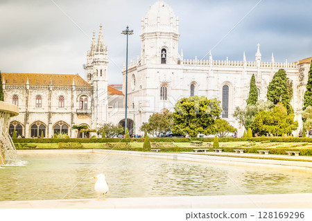 Mosteiro dos Jeronimos in Lisbon, Portugal 128169296