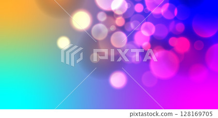 Colorful Abstract Bokeh Light Background Colorful Abstract Bokeh Light Background 128169705