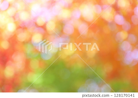 Out-of-focus maple leaves [Circular bokeh] [Bokeh] 128170141