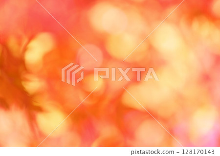 Out-of-focus maple leaves [Circular bokeh] [Bokeh] 128170143