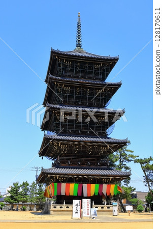 [香川縣]四國聖地“善通寺75號”總本山善通寺（五層寶塔） 128170611