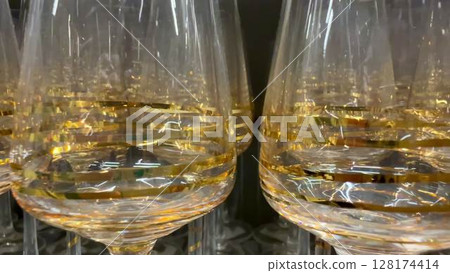 Explore our stylish goldenaccented glassware for perfect celebrations and special occasions 128174414