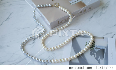 Beautiful pearl accessories 128174478