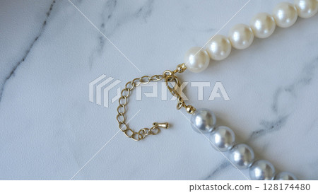 Beautiful pearl accessories 128174480