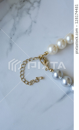 Beautiful pearl accessories 128174481