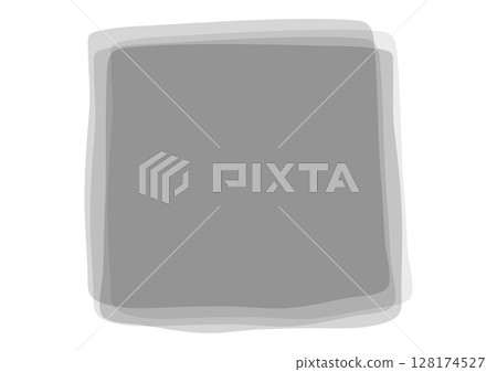 Gray overlapping rough hand-drawn square frames Gray overlapping rough hand-drawn square frames 128174527