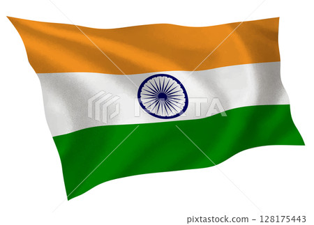 India country flag silk icon 128175443