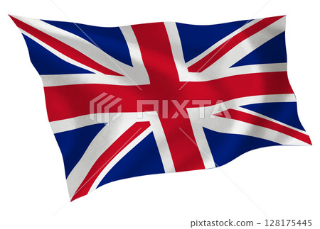 英國國旗絲綢圖標 128175445