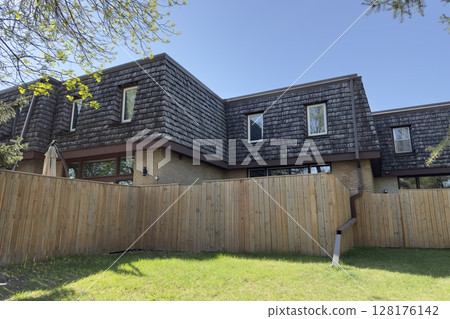 townhouse complex exterior townhouse complex exterior 128176142