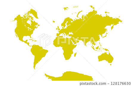 World Map, sign silhouette. World Map Globe. Vector Illustration isolated on transparent background World Map, sign silhouette. World Map Globe. Vector Illustration isolated on transparent background 128176630