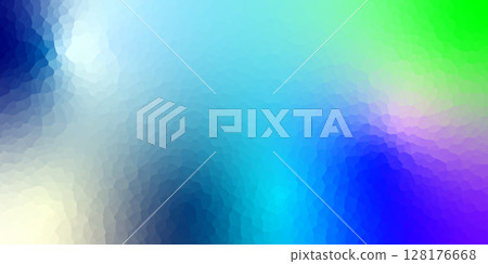 Polygonal rainbow mosaic background. Abstract low poly vector illustration. Triangular pattern in halftone style. Template geometric business design with triangle for poster, banner, card, flyer Polygonal rainbow mosaic background. Abstract low poly vector illustration. Triangular pattern in halftone style. Template geometric business design with triangle for poster, banner, card, flyer 128176668