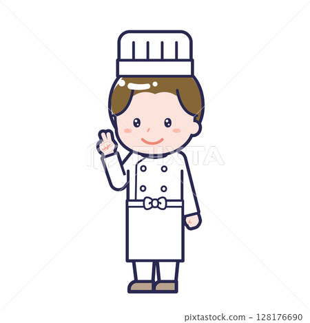 廚師/對角線/男 14 128176690