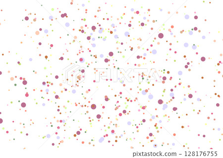 Light multicolor background, colorful vector texture with circles. Splash effect banner. Glitter silver dot abstract illustration with blurred drops of rain. Pattern for web page, banner,poster, card Light multicolor background, colorful vector texture with circles. Splash effect banner. Glitter silver dot abstract illustration with blurred drops of rain. Pattern for web page, banner,poster, card 128176755