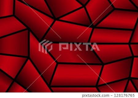 Geometric seamless pattern with color elements. Luxury background. Ornamental wallpaper detail of mosaic. Art Deco invitation greeting Design. Vector illustration 128176765