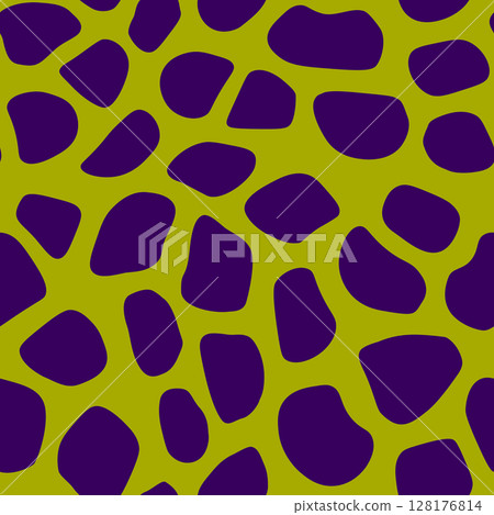 Abstract modern giraffe seamless pattern. Animals trendy background. Colorful decorative vector stock illustration for print, card, postcard, fabric, textile. Modern ornament of stylized skin Abstract modern giraffe seamless pattern. Animals trendy background. Colorful decorative vector stock illustration for print, card, postcard, fabric, textile. Modern ornament of stylized skin 128176814