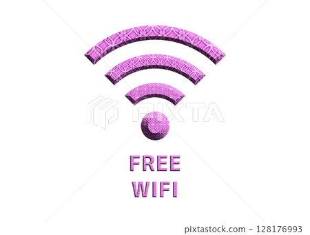 Wi-Fi mark Purple flower free wifi illustration icon pictogram 128176993