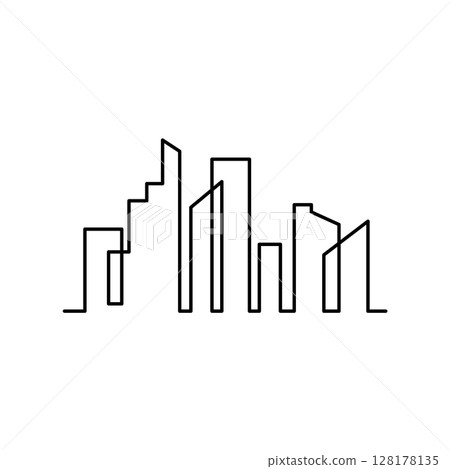 City skyline 128178135