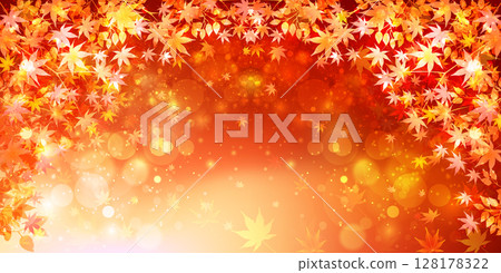  Autumn leaves maple autumn background 128178322