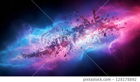 AI Titan Falls in Nebula Core 128178892