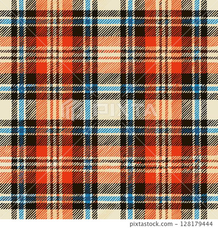 seamless tartan plaid background pattern with traditional colors. vector illustration. seamless tartan plaid background pattern with traditional colors. vector illustration. 128179444