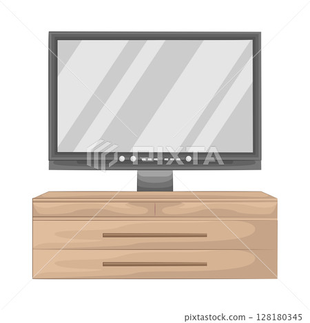 Illustration of Smart Tv Illustration of Smart Tv 128180345