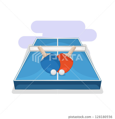 Illustration of Ping pong   128180556
