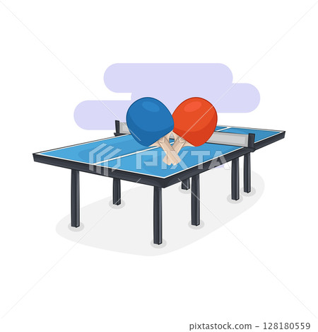 Illustration of Ping pong  128180559