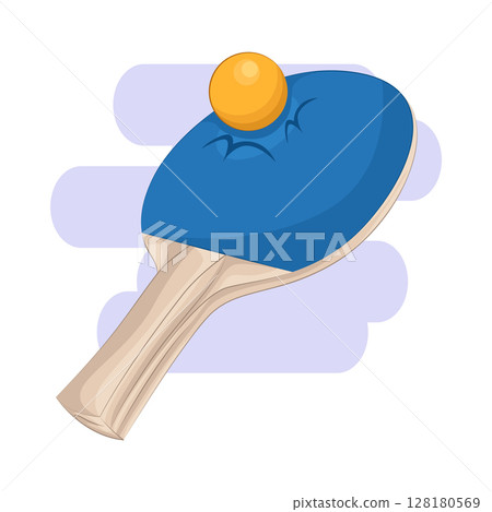 Illustration of Ping pong  128180569