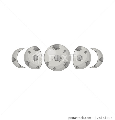 Illustration of Moon  128181208