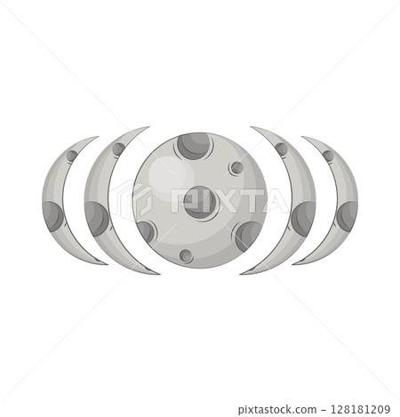 Illustration of Moon  128181209