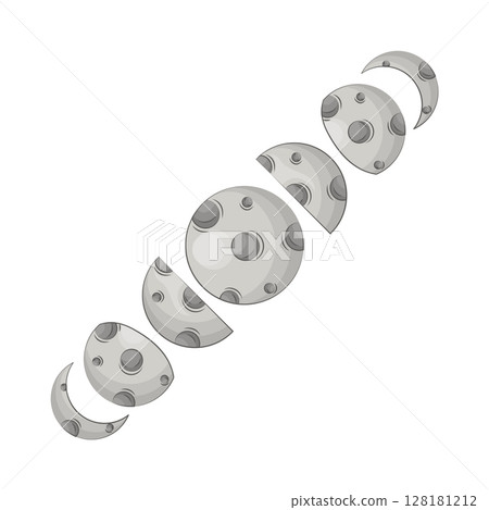 Illustration of Moon Illustration of Moon 128181212