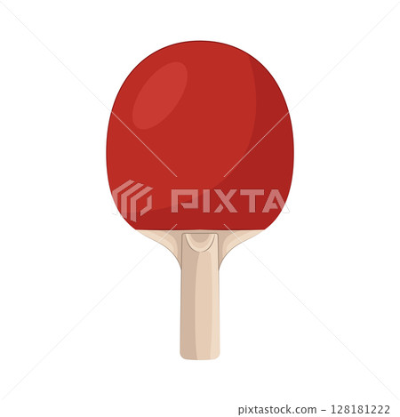 Illustration of Ping pong paddle Illustration of Ping pong paddle 128181222