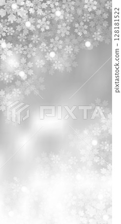 Snow Christmas winter light background 128181522