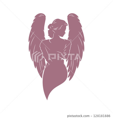 Goddess Looking over her shoulder in Calm Aura Goddess Looking over her shoulder in Calm Aura 128181886