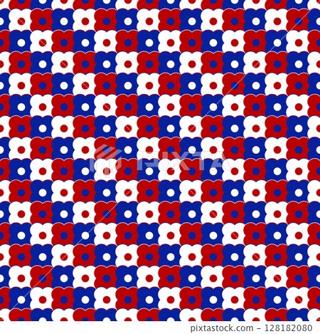 Cute flower background material Tile texture Swatch compatible White Red Blue Cute flower background material Tile texture Swatch compatible White Red Blue 128182080